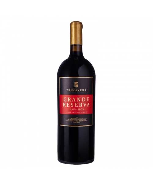 Vinho Tinto Bairrada Primavera 100% Baga Grande Reserva Magnum